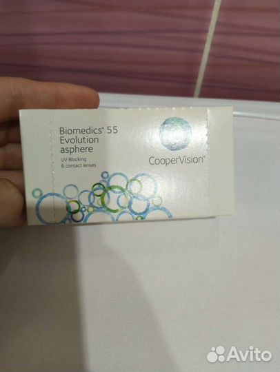 Контактные линзы Biomedics 55 -3 и -2,75 (за 5шт)