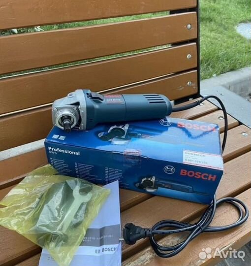 Ушм Bosch GWS8 Ф125mm 1000w (с регулировкой). нова