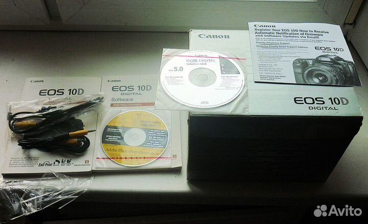 Canon в коробке EOS 10D в отличном состоянии