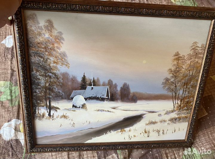 Картина маслом на холсте