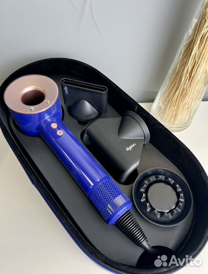 Фен dyson supersonic hd08 в кейсе vinca blue