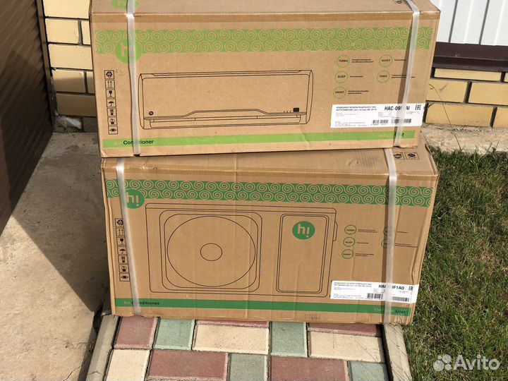 Сплит система новая в упаковке