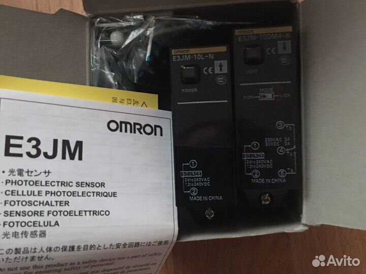 Датчики Omron