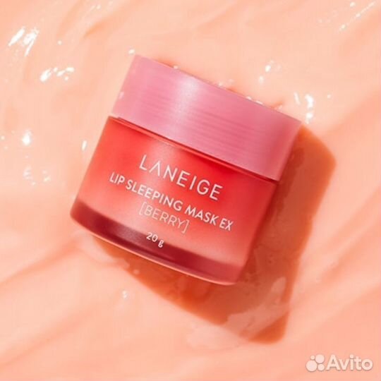 Laneige маска для губ berry