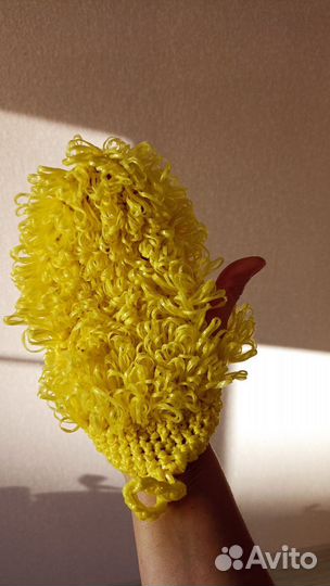 Мочалка ручной работы