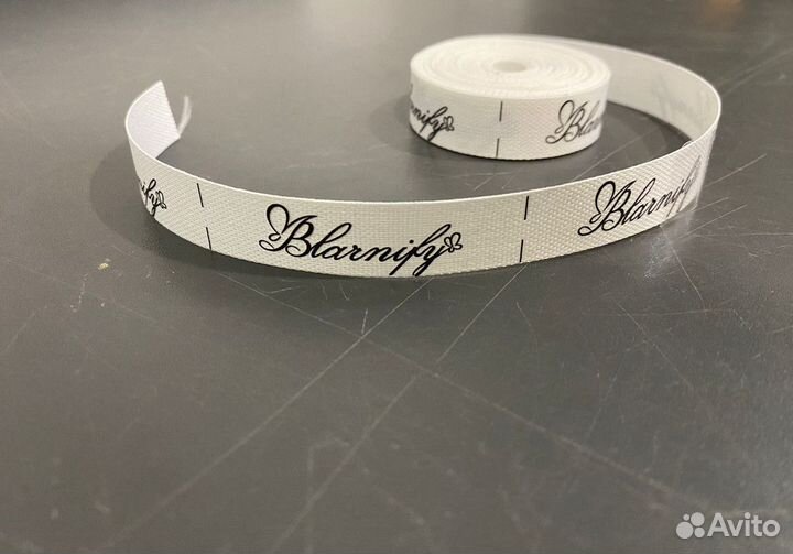 Печать бирок для одежды Изготовление этикеток