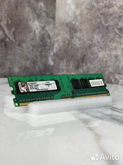 Оперативная память Kingston DDR2 1 Gb 800 MHz + ск
