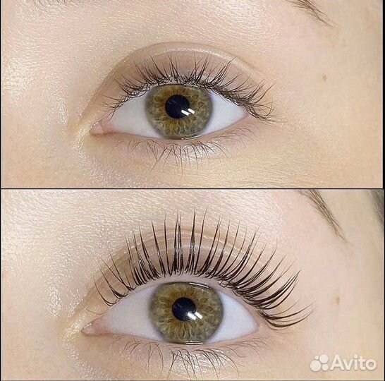 Ламинирование ресниц inlei (Италия)