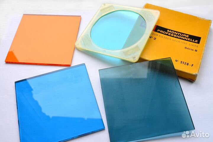 Оправы для фильтров, светофильтры, кольца и др