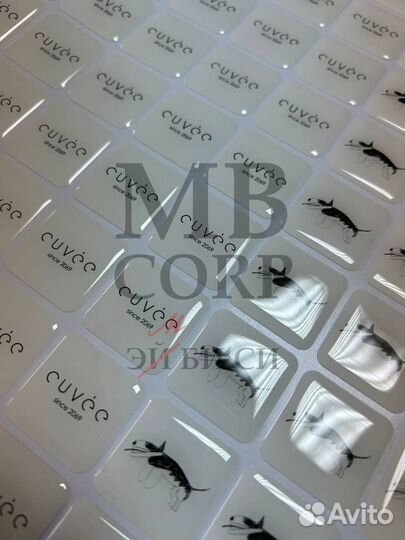 3D стикеры с вашим дизайном оптом