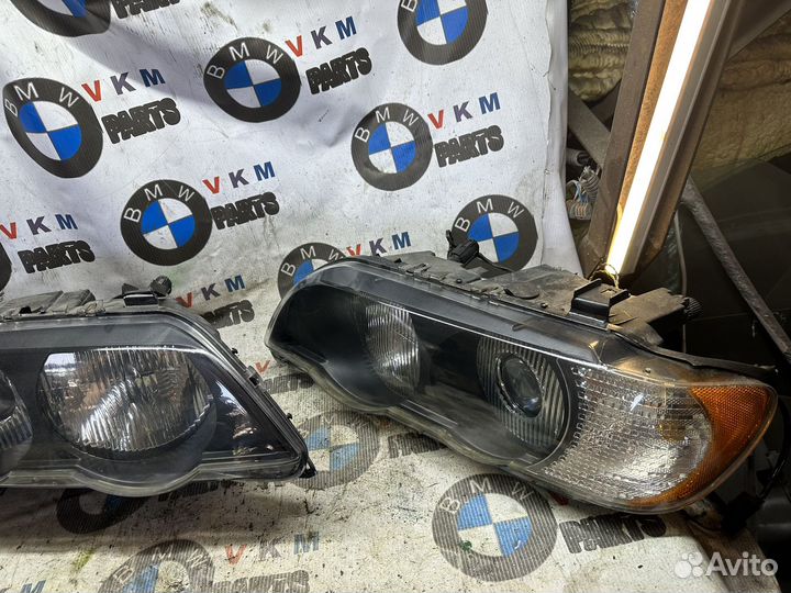 Передние фары Е53 Х5 до рестайлинг ксенон