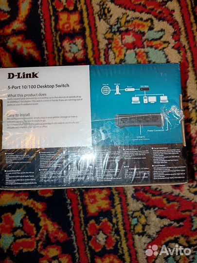 Свичи D-Link 5-Port комутатор