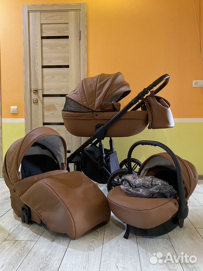 Коляска 3 в 1 Verdi Mocca