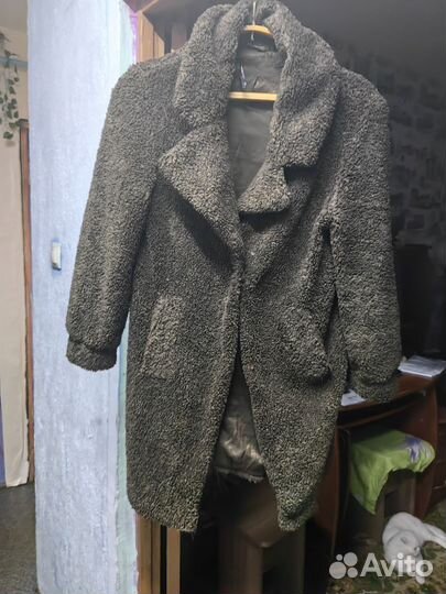 Пальто Чебурашка Тедди 46