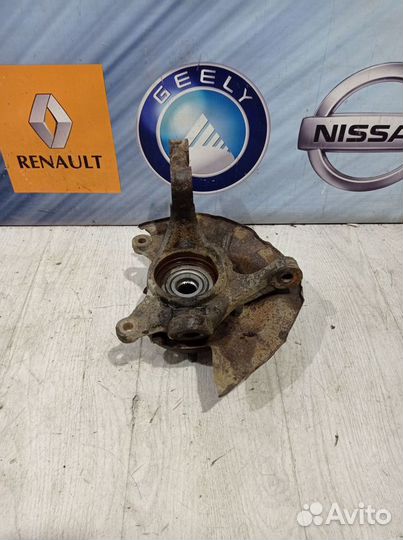 Кулак поворотный Цапфа Ступица в сборе Geely emgra