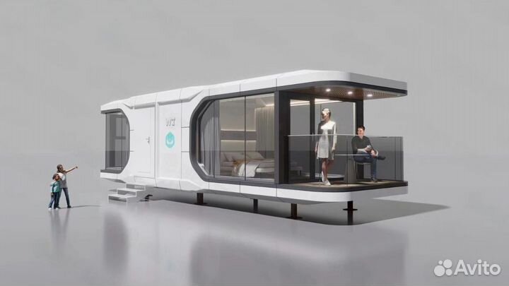 Капсульный мобильный дом