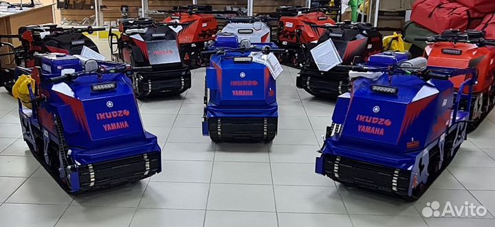 Мотобуксировщик ikudzo long 1700/500 EKR15 Yamaha