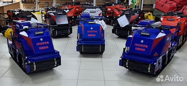 Мотобуксировщик ikudzo long 1700/500 EKR15 Yamaha