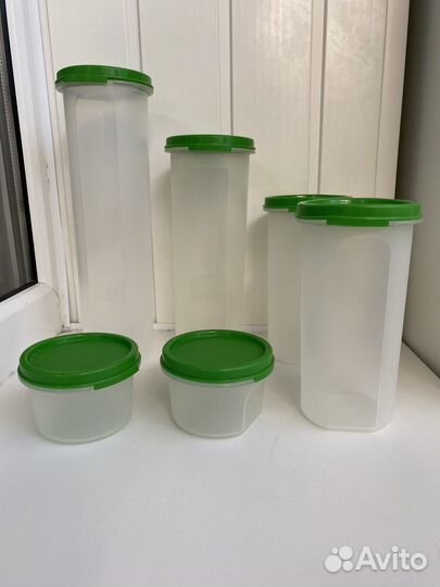 Набор компактусов Tupperware, емкости для хранения