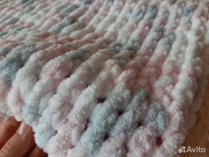 Плед детский плюшевый