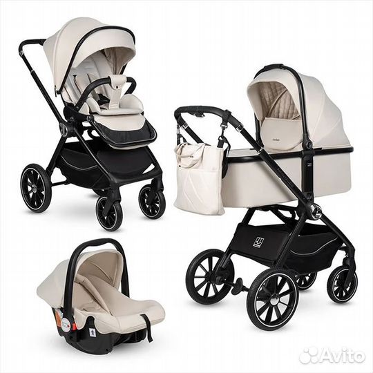Детская коляска 3 в 1 Farfello Belеzza