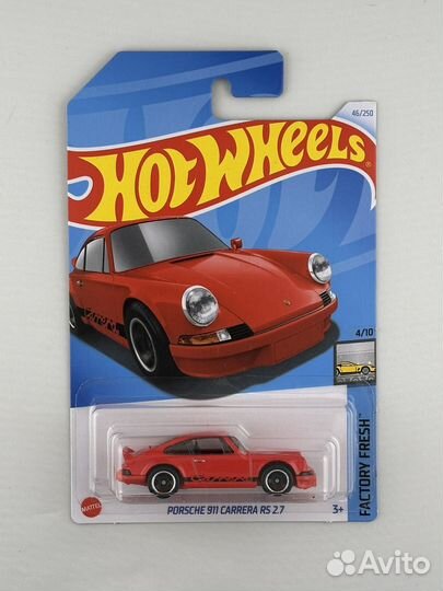 Hot Wheels Porsche 911 Carrera Rs 2.7