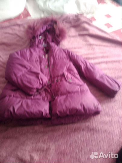 Пуховик для девочки
