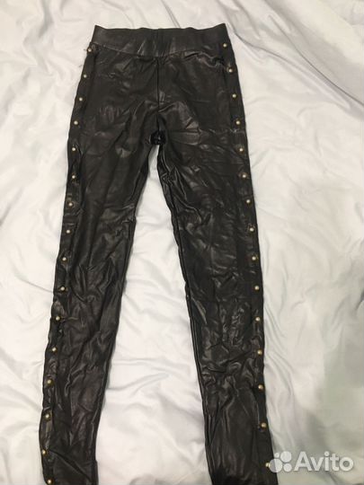 Кожаные лосины