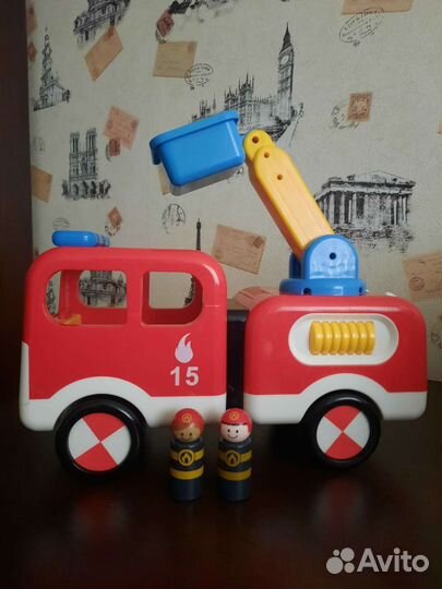 Пожарная машина happyland