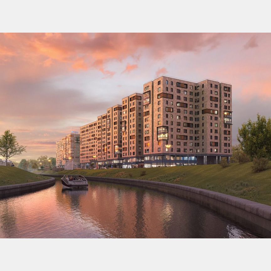 2-к. апартаменты, 47,7 м², 10/13 эт.