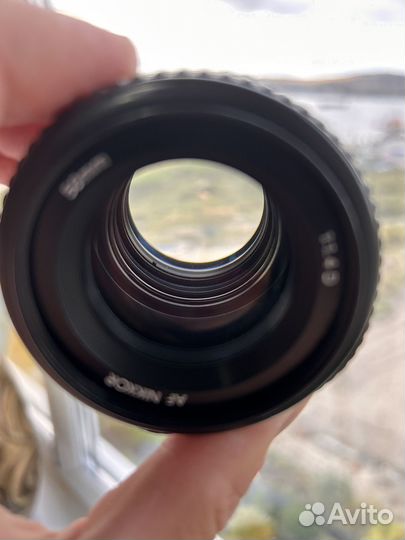 Объектив nikon 50mm f 1.8d af s nikkor