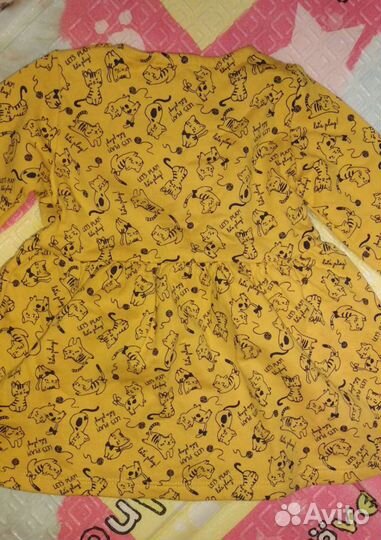 Платье для девочки 74 размер