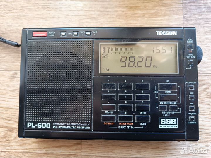 Радиоприемник Tecsun pl 600
