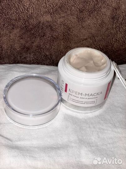 Крем-маска для лица, шеи и декольте, Мирра