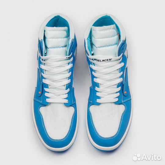 Кроссовки Nike Air Jordan 1 UNC x Off-White (арт