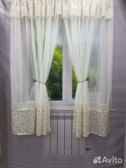 Тюль на кухню