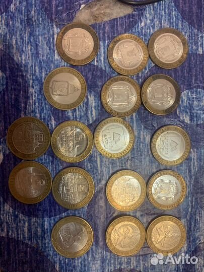 Юбилейные монеты 10 рублей