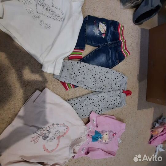 Вещи пакетом на девочку 86-92