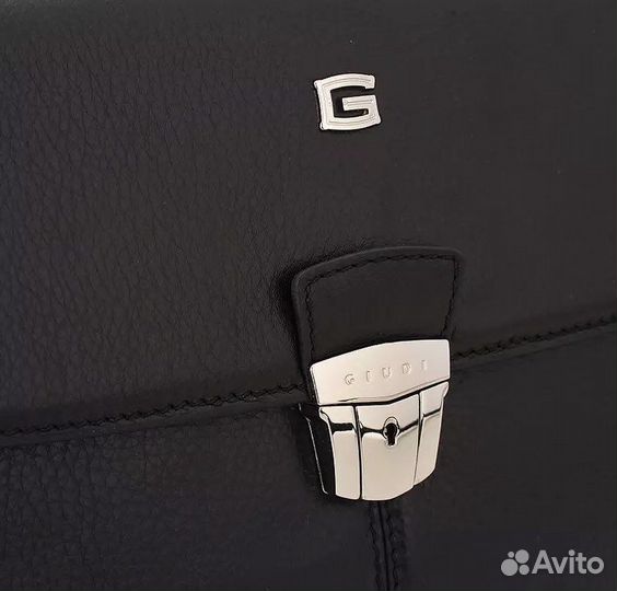 Мужской кожаный портфель бу