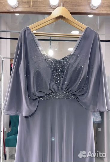 Вечернее платье женское миди размеры 50-56