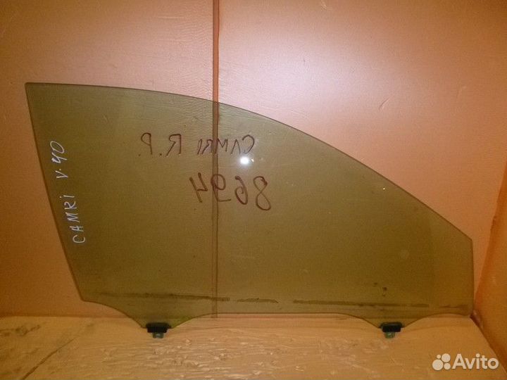 Стекло двери передней правой toyota camry V40 2006