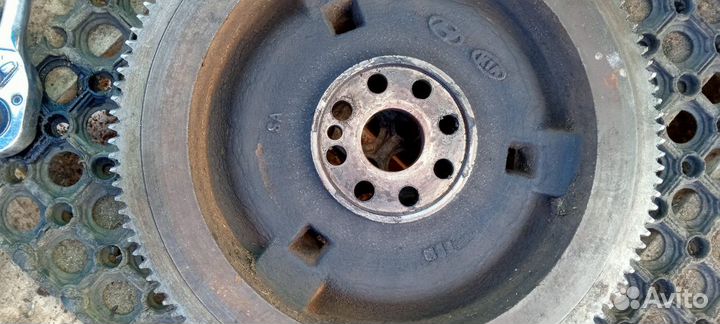 Маховик одномассовый для Киа Соренто d4cb