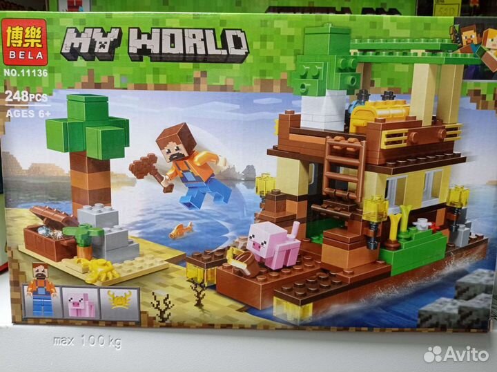 Конструктор Майнкрафт 11136 Остров Сокровищ