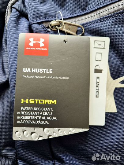 Рюкзак Under Armour Hustle Backpack Navy