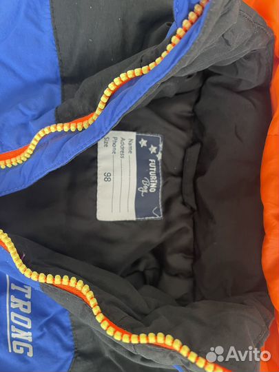 Куртка демисезонная для мальчика 98