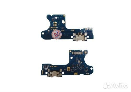 Нижняя плата Huawei Honor 8C (BKK-L21) с разъемом