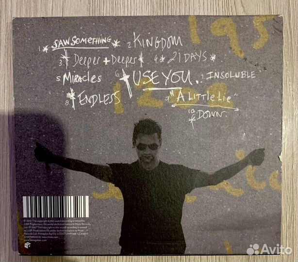 Dave Gahan (Depeche Mode) - Hourglass digipack