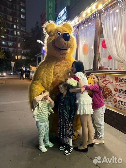 Ростовая кукла бурый медведь 2,6