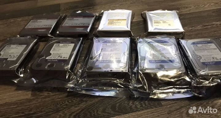 Жесткие диски 10 tb / 8 tb / 4 tb / 2tb / 1tb / 05