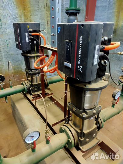 Повысительный насос grundfos